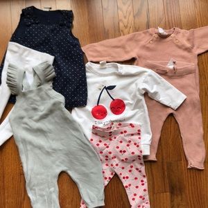 H&M baby girl lot size 4-6 months